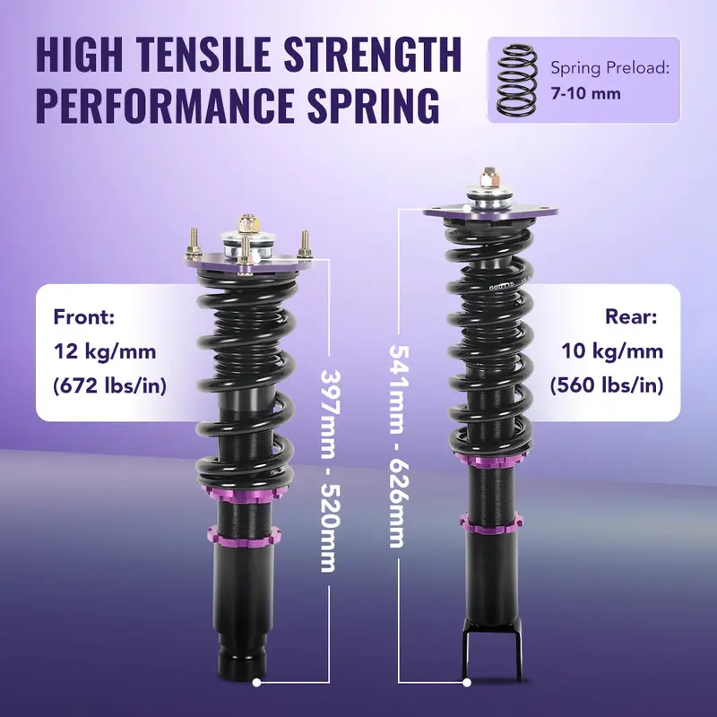 Coilovers For 2003-2013 Infiniti G35/G37x/M35x/M45x Awd 4Pcs 2