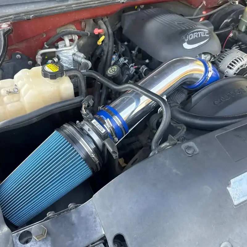 Cold Air Intake Kit For 1999-2006 Sierra, Silverado, Yukon, Tahoe, Suburban, Avalanche, Escalade 4.8/5.3/6.0L Vortec V8 2
