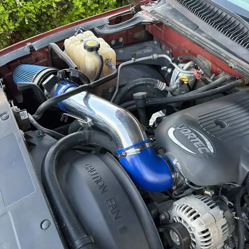 Cold Air Intake Kit For 1999-2006 Sierra, Silverado, Yukon, Tahoe, Suburban, Avalanche, Escalade 4.8/5.3/6.0L Vortec V8 3