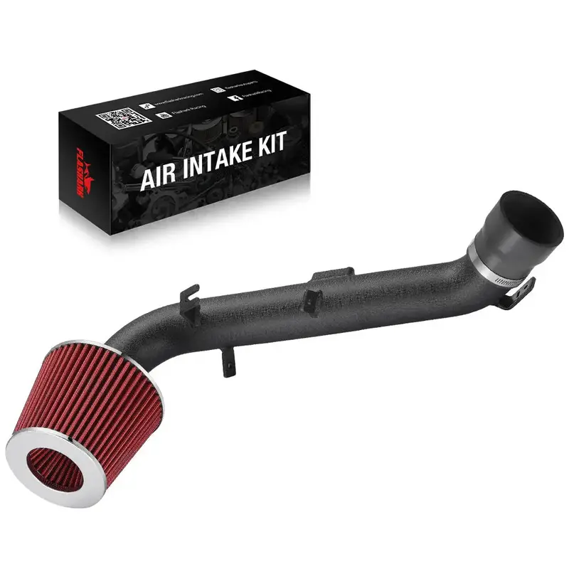 Cold Air Intake Kit For 2006-2011 Toyota Yaris Ce/Le/Rs/S/Base Hatchback & Sedan 1.5L L4 Gas Dohc Naturally Aspirated 1