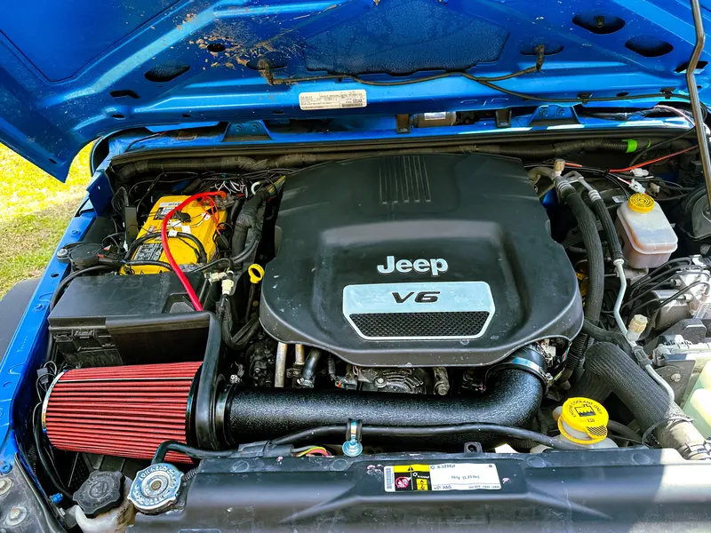 Cold Air Intake Kit For 2012-2018 Jeep Jk 3.6L 2