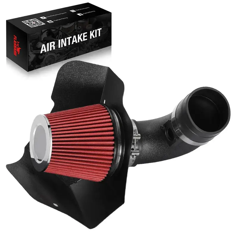 Cold Air Intake W/Heat Shield For 2009-2015 Cadillac Cts-V 6.2L V8 1