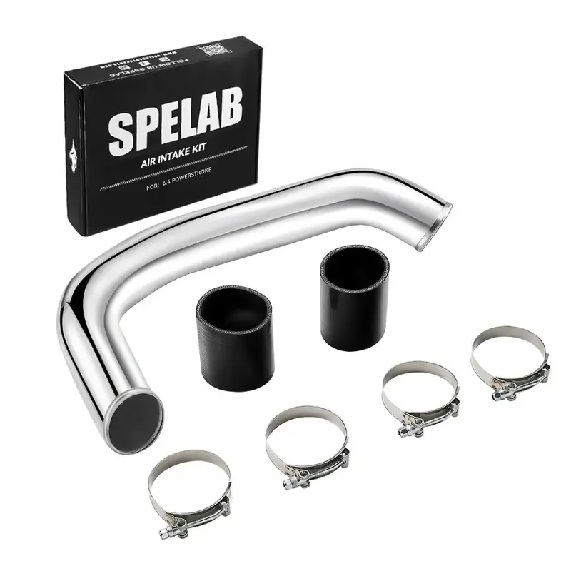 Cold Side Intercooler Pipe Kit For 2008-2010 6.4 Powerstroke Diesel Ford F250 F350 F450 F550 | Spelab 1