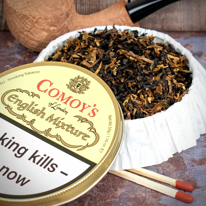 Comoy's English Mixture Pipe Tobacco - 50G Tin 1