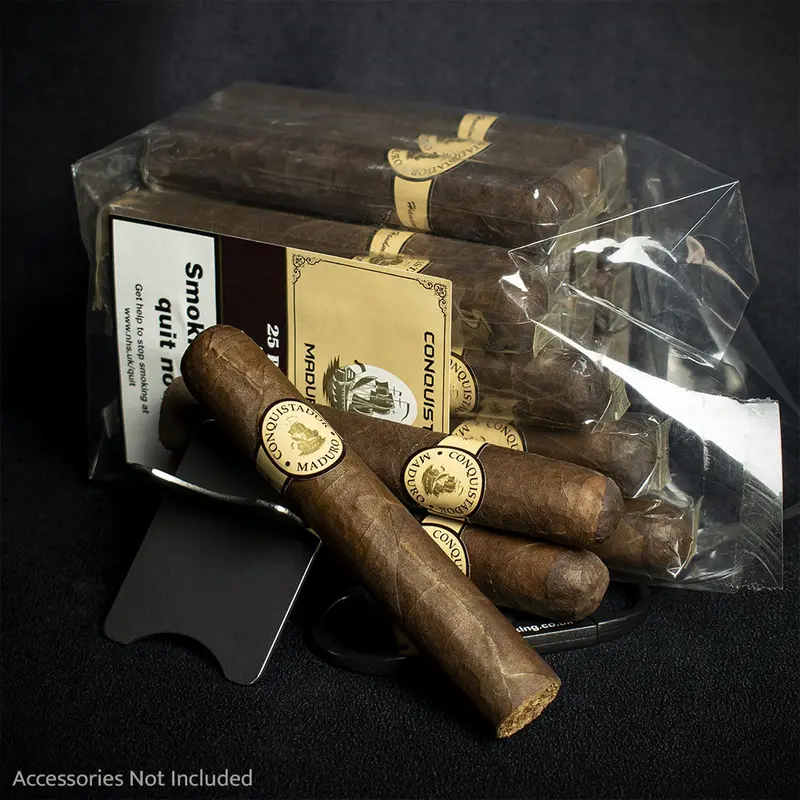 Conquistador Robusto Maduro Cigars - Bundle Of 25 1