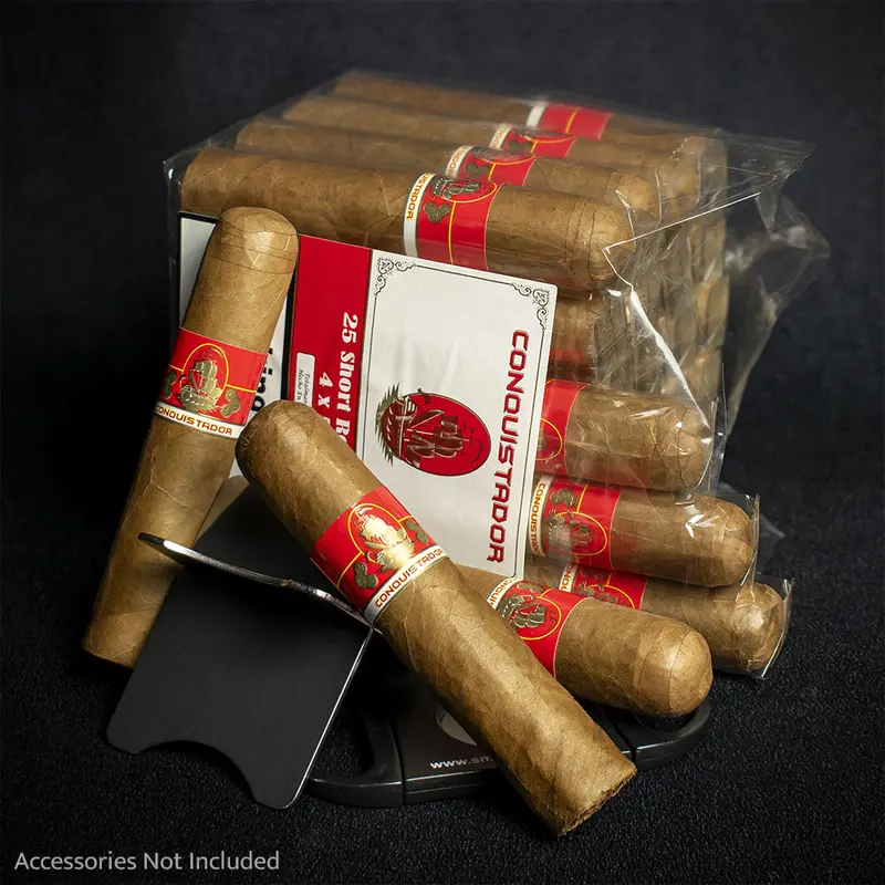 Conquistador Short Robusto Cigars - Bundle Of 25 1