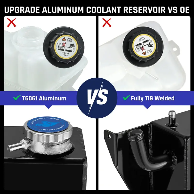 Coolant Reservoir For 2007.5-2010 Lmm Duramax Coolant Overflow Tank | Spelab 2