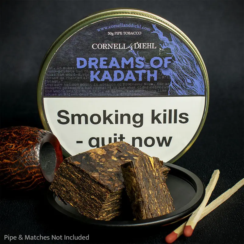 Cornell & Diehl Dreams Of Kadath Plug Pipe Tobacco - 50G Tin 1