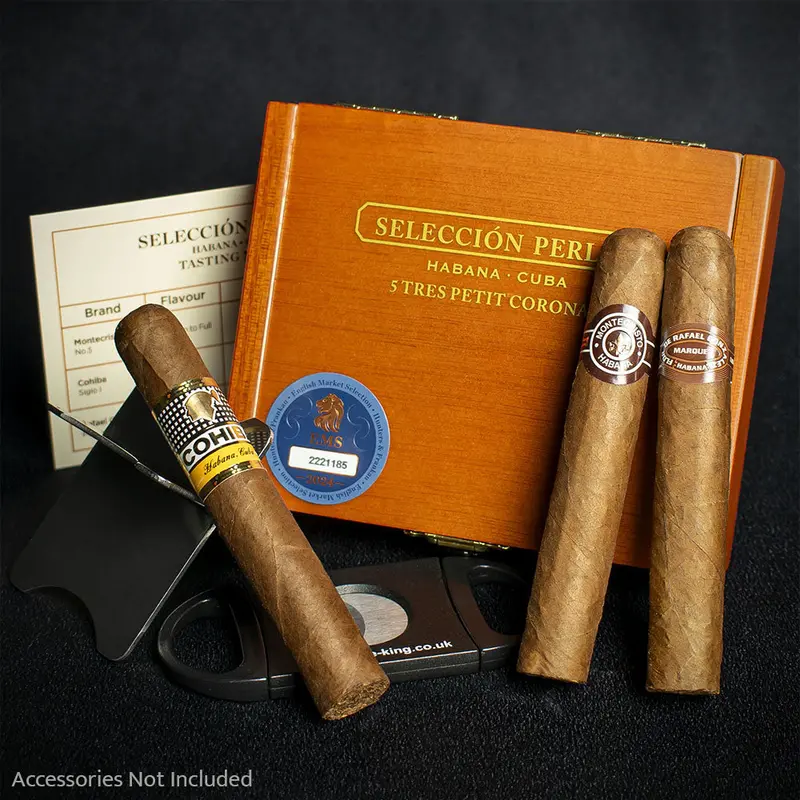 Cuban Perlas Havana Cigar Sampler - Box Of 5 1