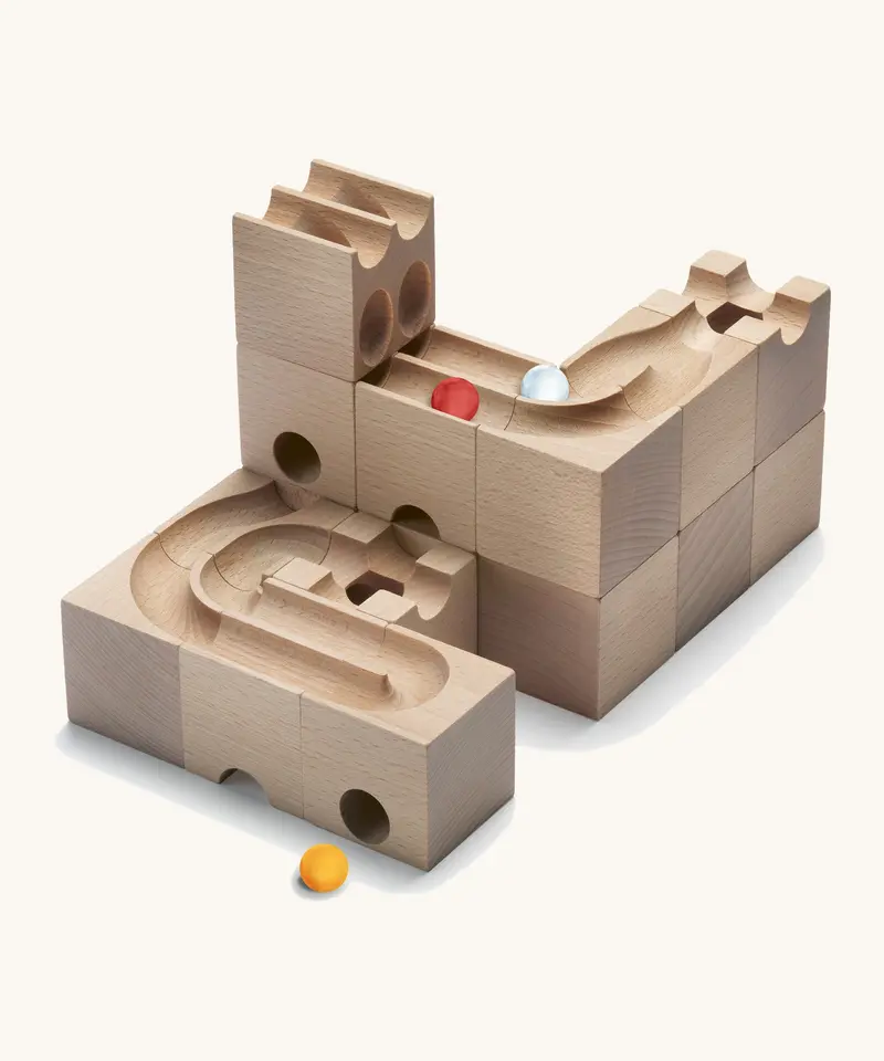 Cuboro Duo Wooden Marble Run Set 1