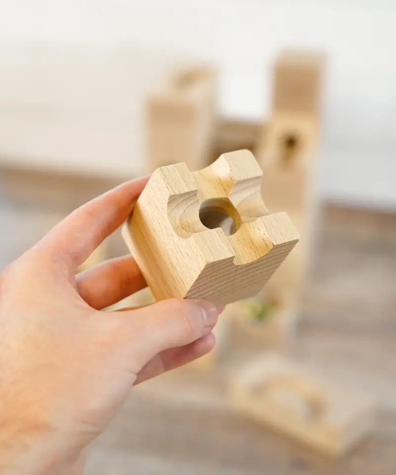 Cuboro Duo Wooden Marble Run Set 2