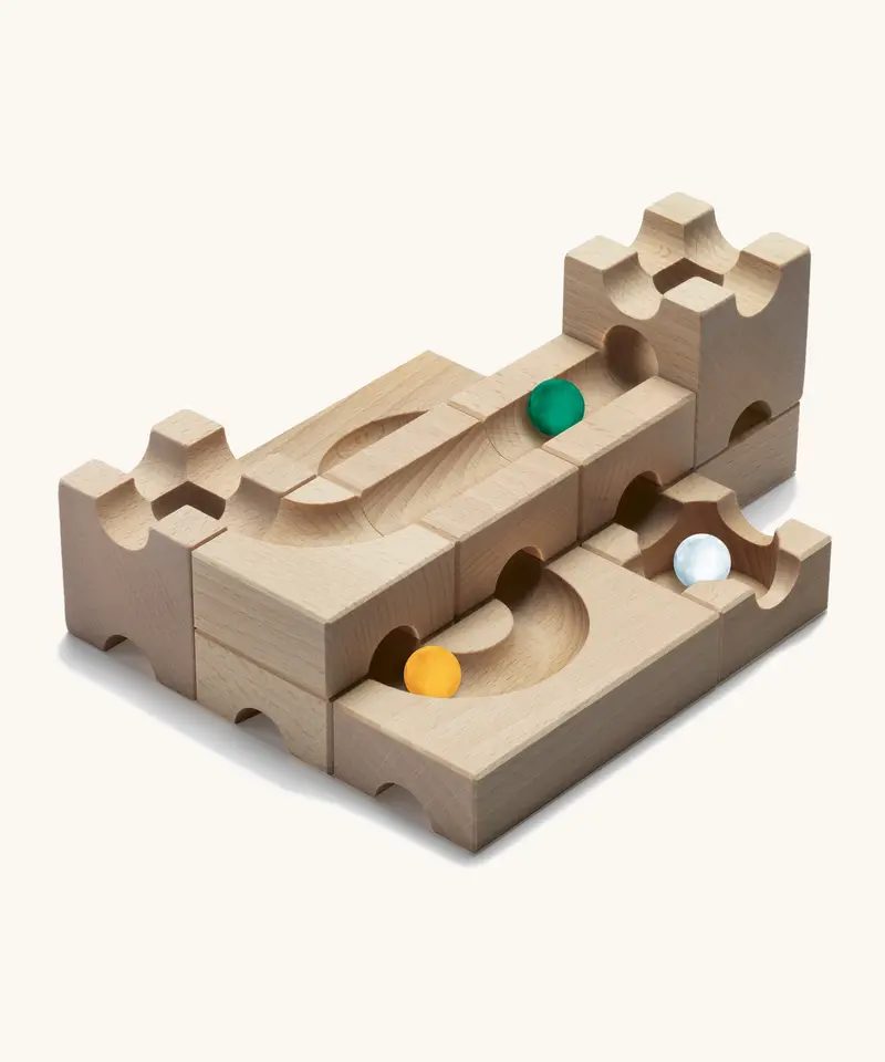 Cuboro Sub Wooden Marble Run Set 1