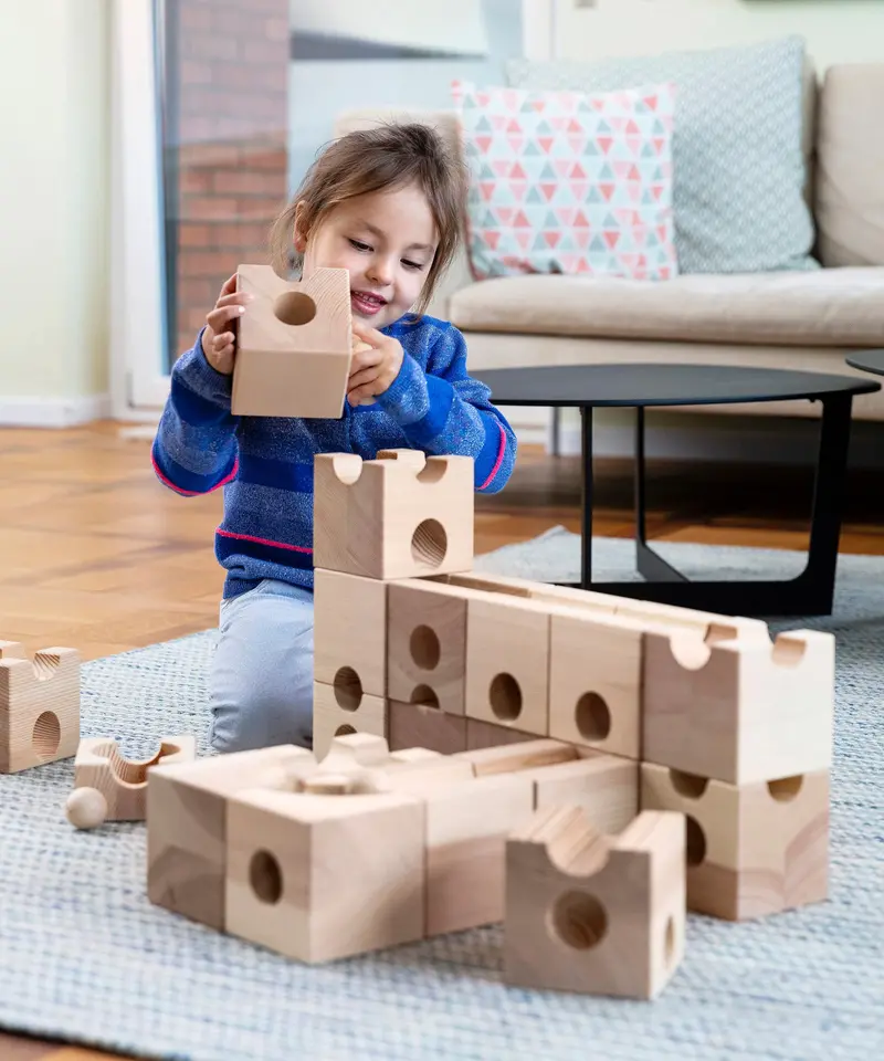 Cuboro Xl Wooden Marble Run Set 2