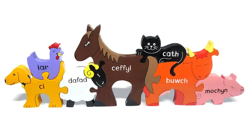 Cymraeg Alphabet Jigsaws Farm Animals 1