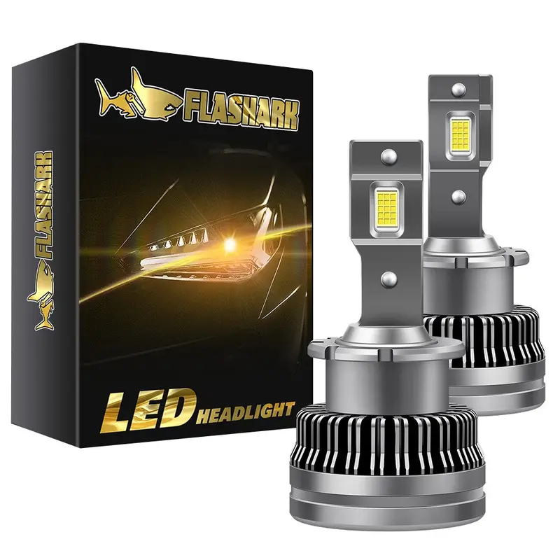 D2s D4s Led Headlight Bulbs 70W 6800Lm 6000K White | 2 Bulbs 1