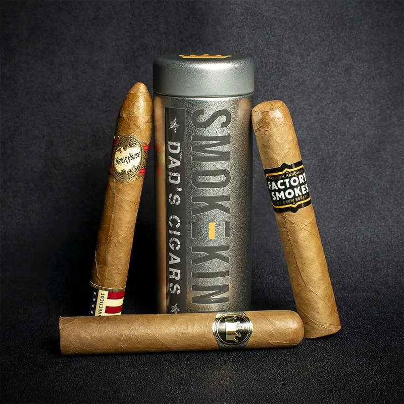 Dad's New World Cigar Gift Tin - 3 Cigars 1
