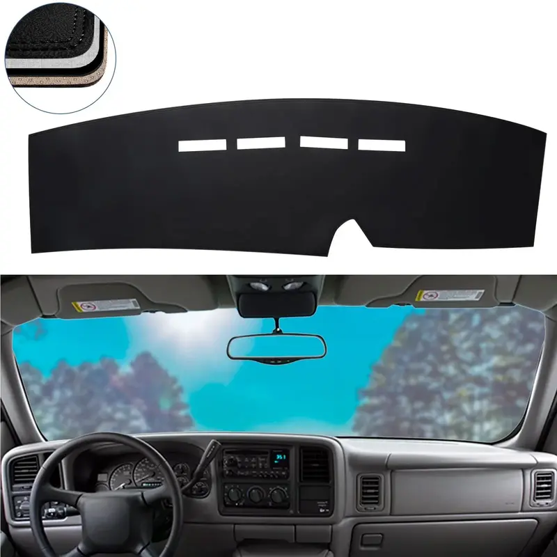Dash Cover Mat For 1997-2000 Chevrolet Chevy Gmc 1500 2500 3500 1