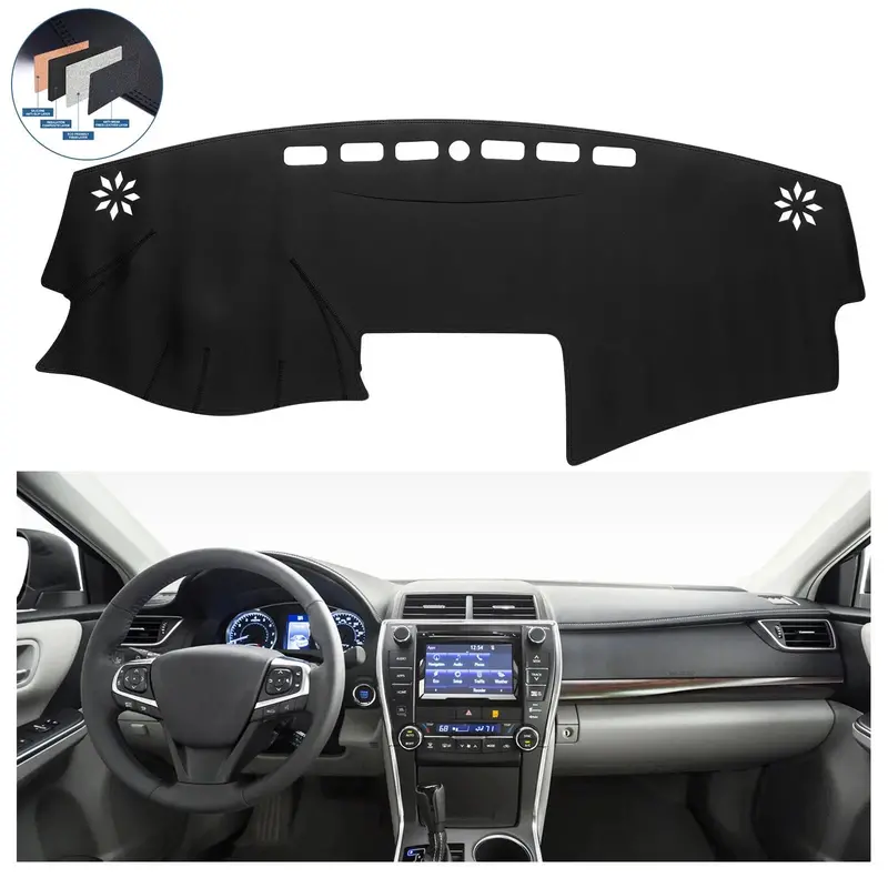 Dash Cover Mat For 2007-2011 Toyota Camry (Leather) 1