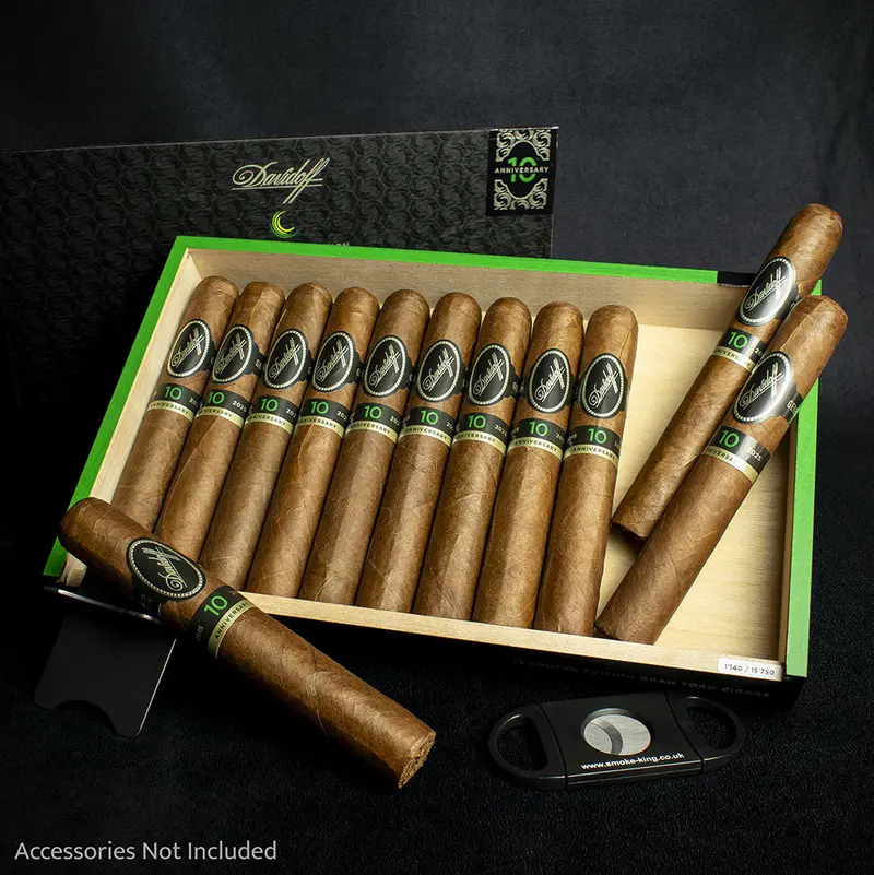 Davidoff Escurio 10Th Anniversary Limited Edition Gran Toro Cigars - Box Of 12 1