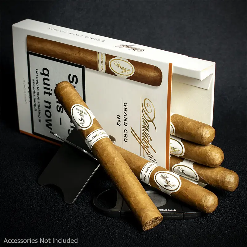 Davidoff Grand Cru No. 2 Cigars - Pack Of 5 1
