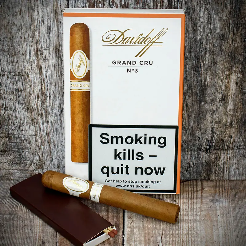 Davidoff Grand Cru No. 3 Cigars - Pack Of 5 1
