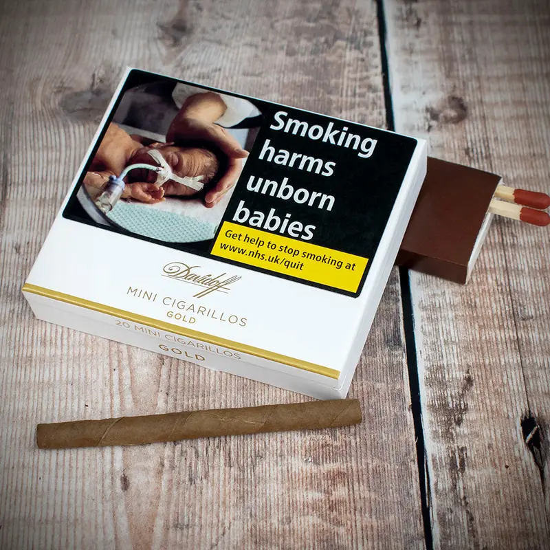 Davidoff Mini Gold Cigarillos - Pack Of 20 1
