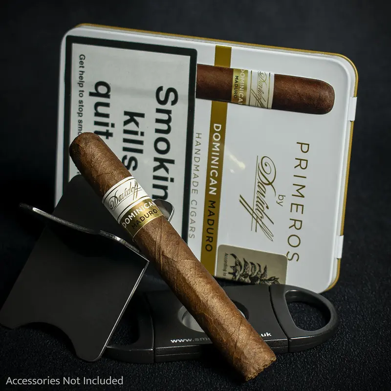 Davidoff Primeros Dominican Maduro Petit Panetela Cigar - Single 2