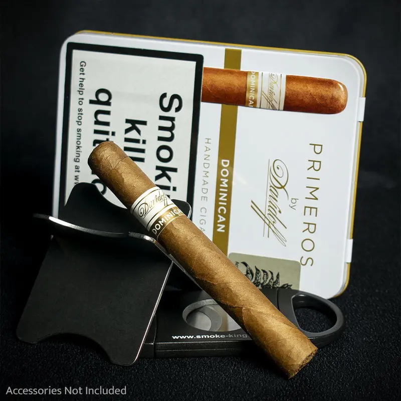 Davidoff Primeros Dominican Petit Panetela Cigars - Tin Of 6 2