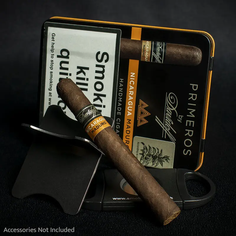Davidoff Primeros Nicaragua Maduro Petit Panetela Cigar - Single 2