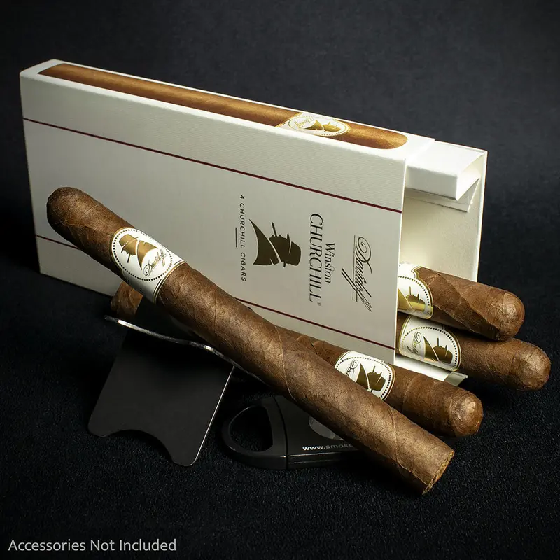 Davidoff Winston Churchill Aristocrat Churchill Cigars - Pack Of 4 1