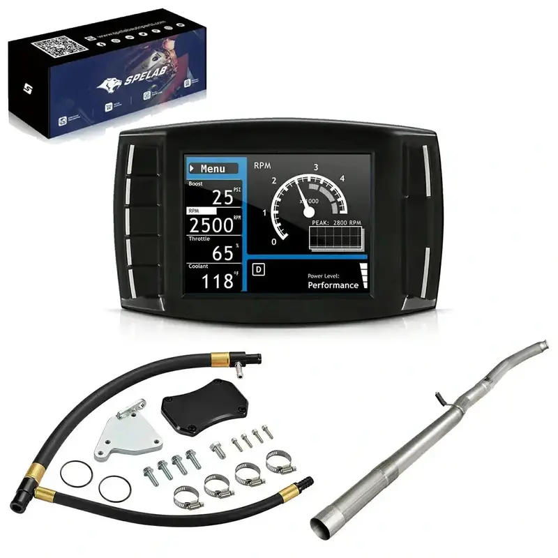 Diesel Tuner Egr/Dpf/Def Delete 2011-2016 Lml 6.6L Duramax All-In-One Kit | Spelab 12