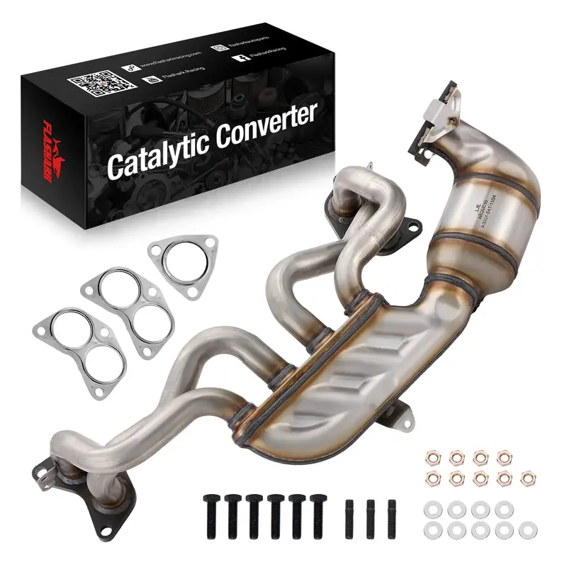 Direct-Fit Exhaust Manifold Catalytic Converter For 2011-2016 Subaru Outback/Forester/Crosstrek/Impreza/Legacy 2.0L, 2.5L 1