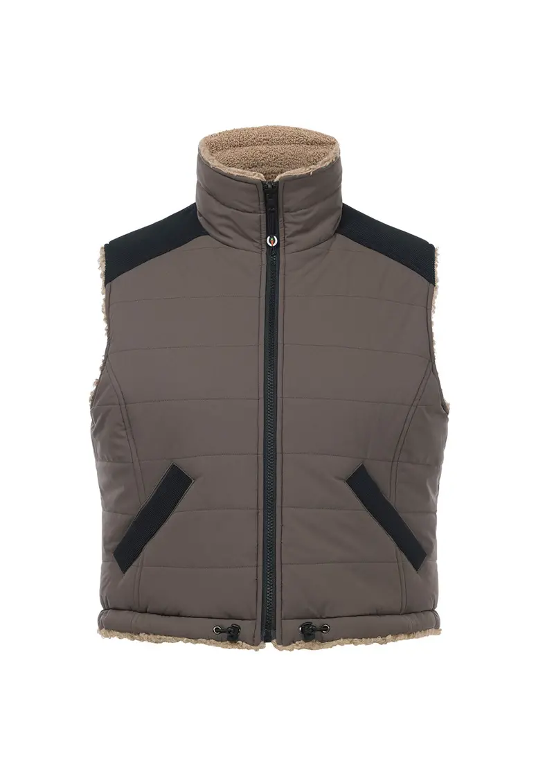 Double Up Reversible Crop Vest 15