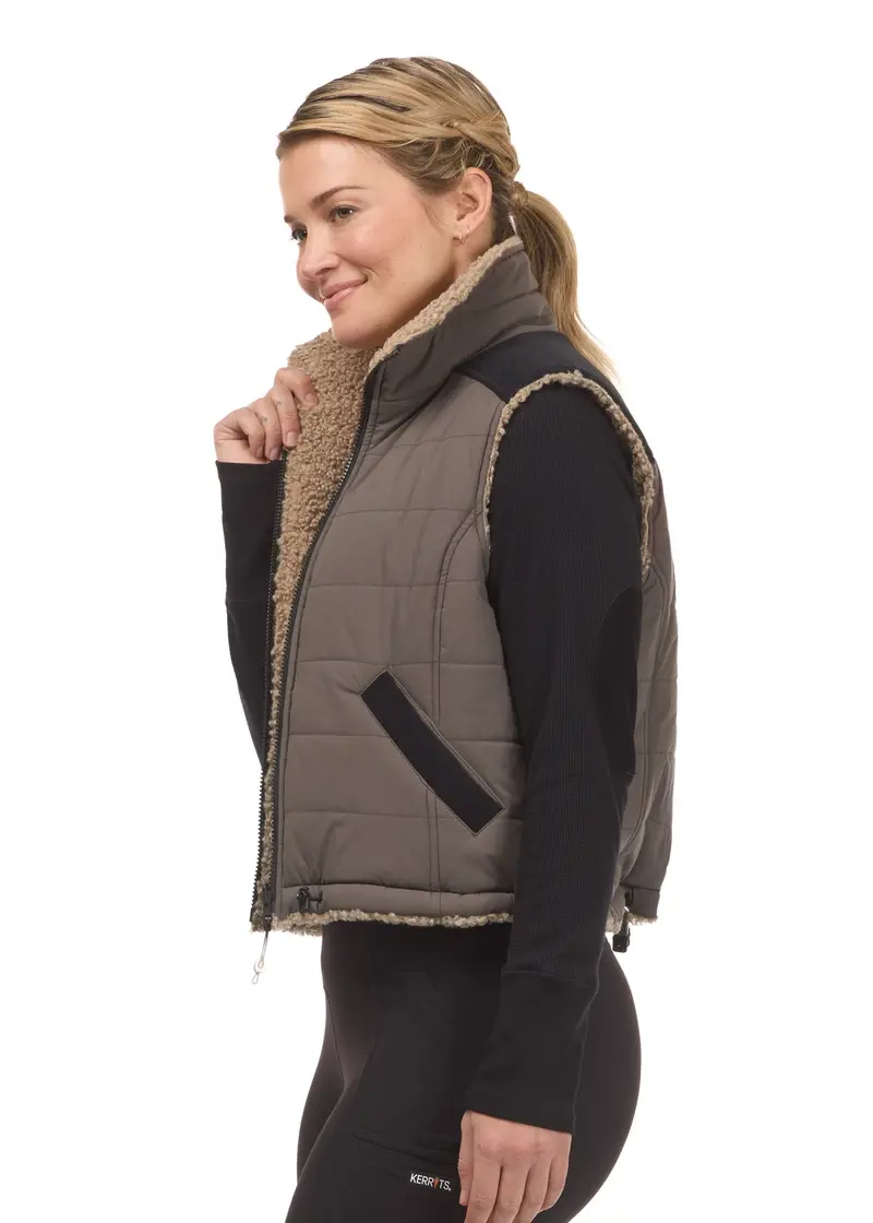 Double Up Reversible Crop Vest 8