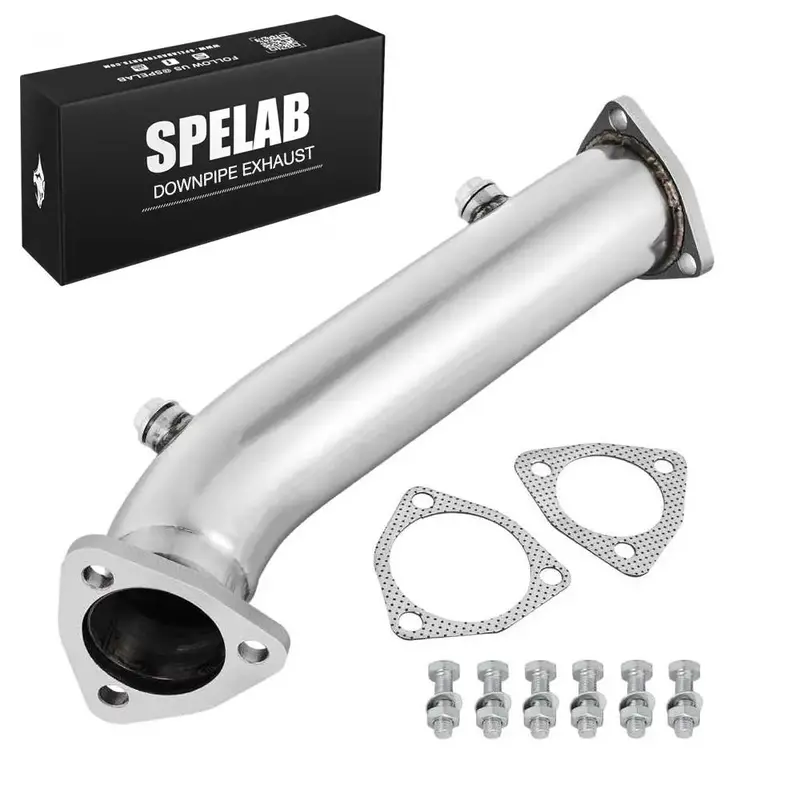 Downpipe Exhaust For 1997-2005 Audi A4 B5 B6/Vw Passat 1.8T/L J2 Engineering 1