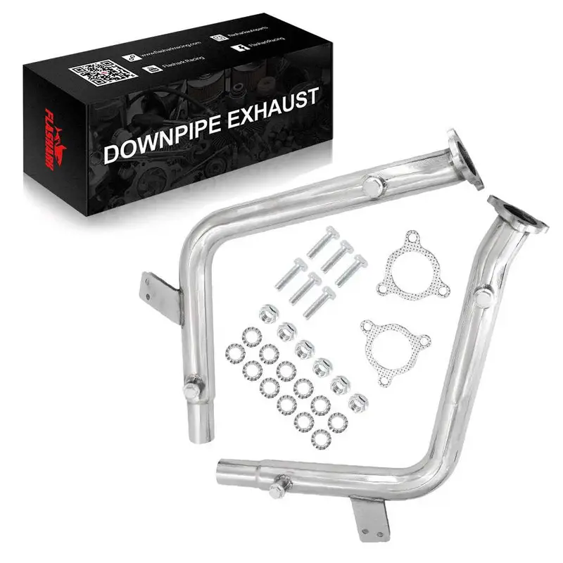 Downpipe Exhaust For 2000-2004 Porsche Boxster 986 2.7L / 3.2L 1