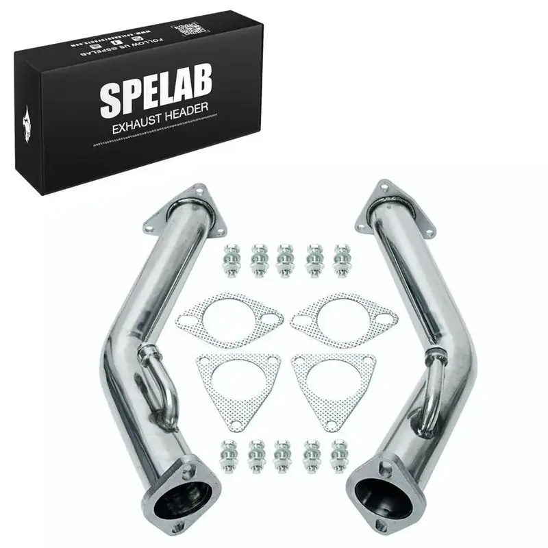 Downpipe Exhaust For 2008-2018 Nissan 370Z Infiniti G37 | Spelab 1