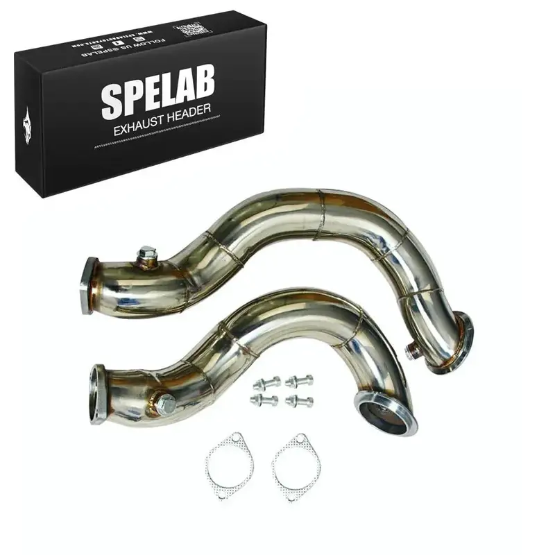 Downpipe Exhaust For N54 V2 2007-2010 Bmw 335I / 2008-2012 Bmw 135I | Spelab 1
