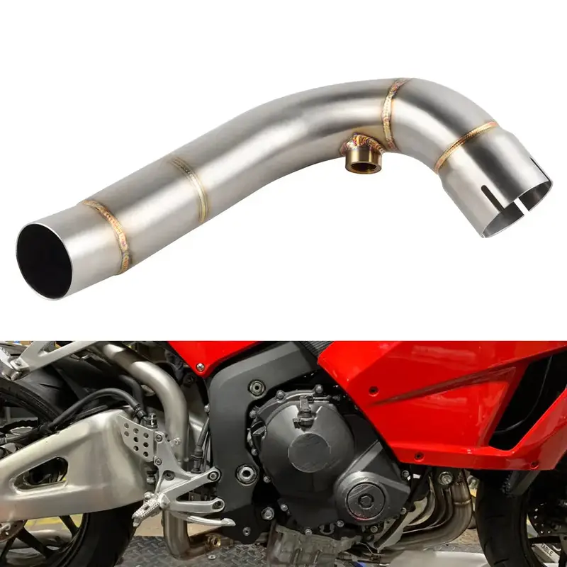 Downpipe Exhaust Mid Pipe For 2007-2020 Honda Motorcycle Cbr600rr Eliminator Race 2