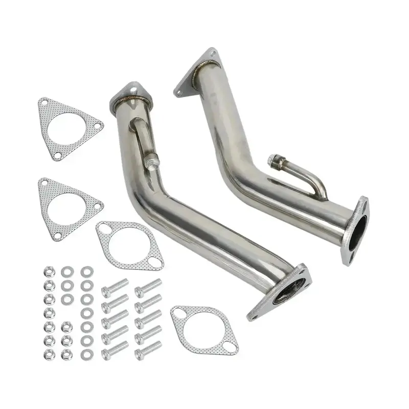 Downpipe Exhaust/Test Pipes For 2008-2018 Nissan 370Z Infiniti G37 Z34 5