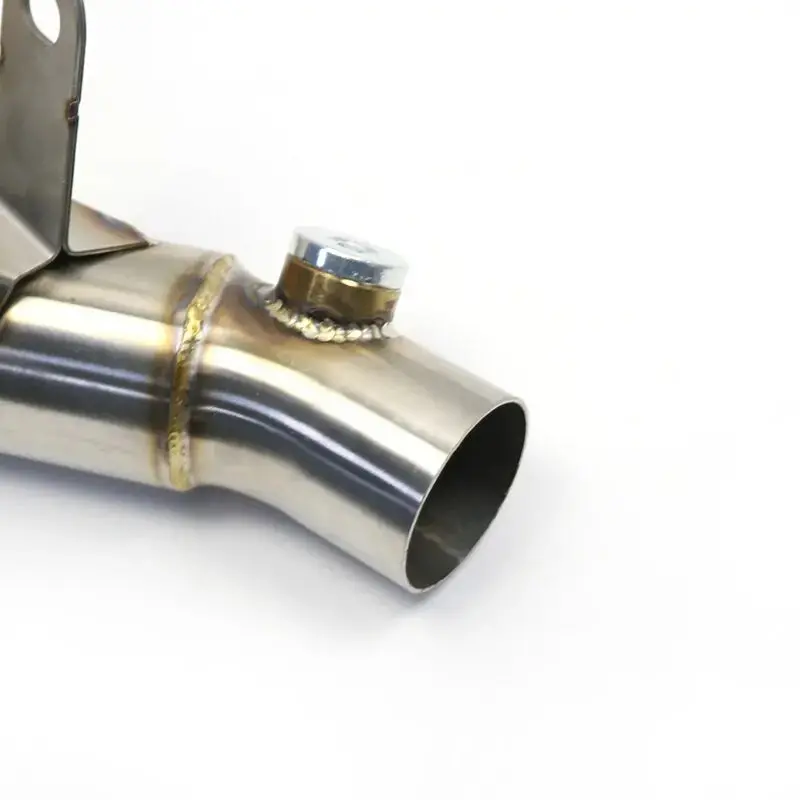 Downpipe Exhaust Y Middle Pipe Exhaust For 2006-2019 Yamaha Yzf-R6 R600 2