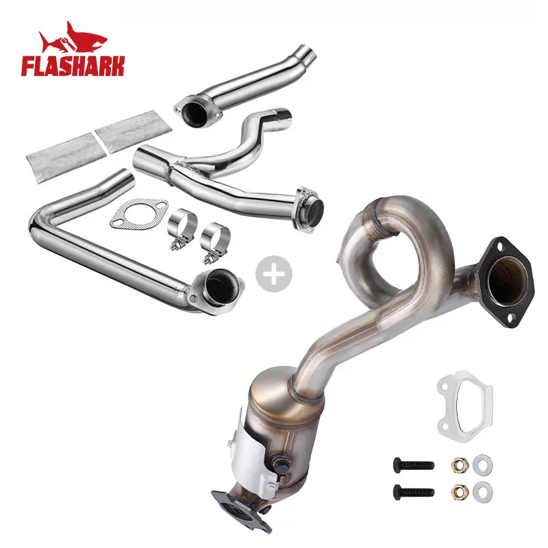 Downpipe Exhaust Y-Pipe 2012-2018 Jeep Wrangler Jk 3.6L V6 2In/2.5In 2