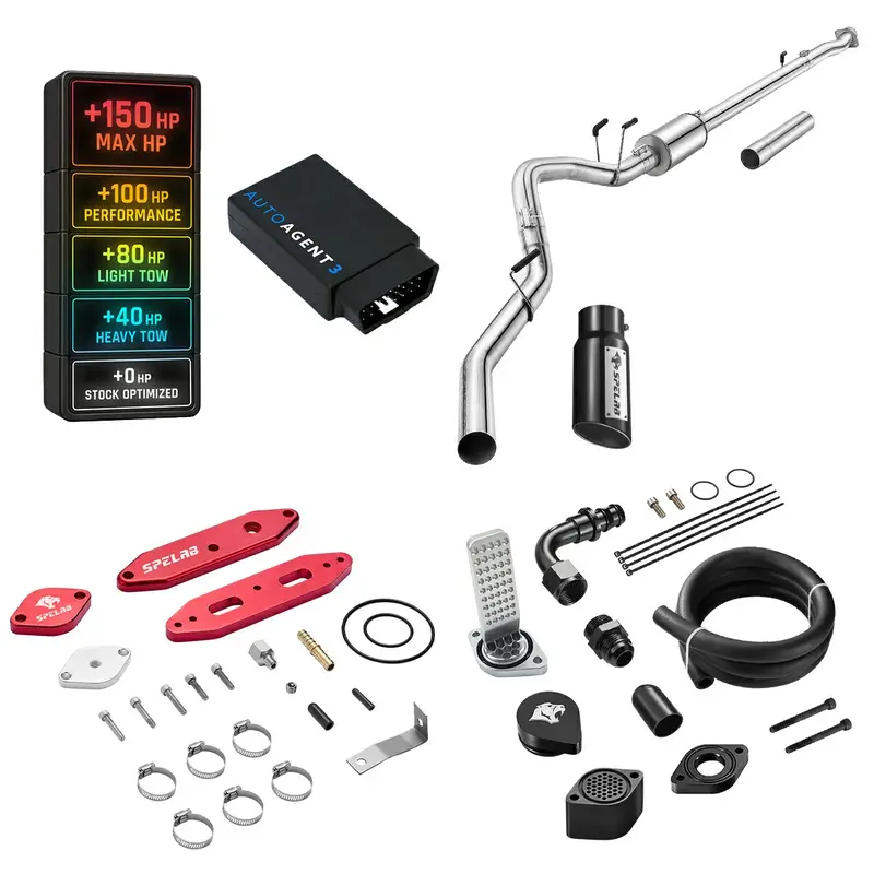 Dpf/Def/Egr/Ccv Delete For 2020-2024 Ford 6.7L Powerstroke F250 F350 F450 All-In-One Kit 10