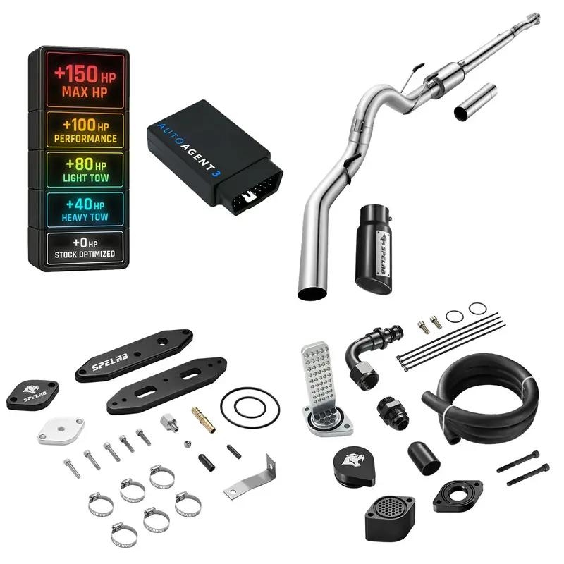 Dpf/Def/Egr/Ccv Delete For 2020-2024 Ford 6.7L Powerstroke F250 F350 F450 All-In-One Kit 11
