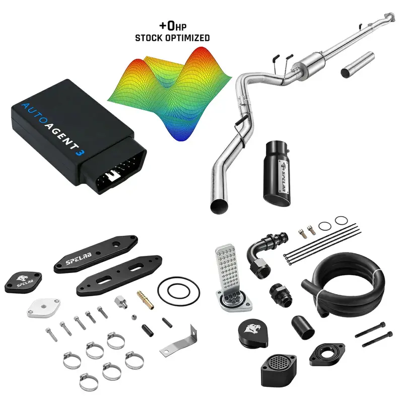 Dpf/Def/Egr/Ccv Delete For 2020-2024 Ford 6.7L Powerstroke F250 F350 F450 All-In-One Kit 15