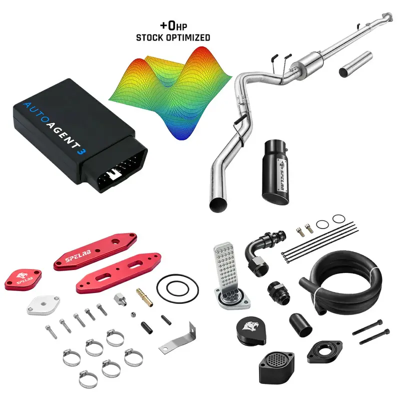Dpf/Def/Egr/Ccv Delete For 2020-2024 Ford 6.7L Powerstroke F250 F350 F450 All-In-One Kit 16
