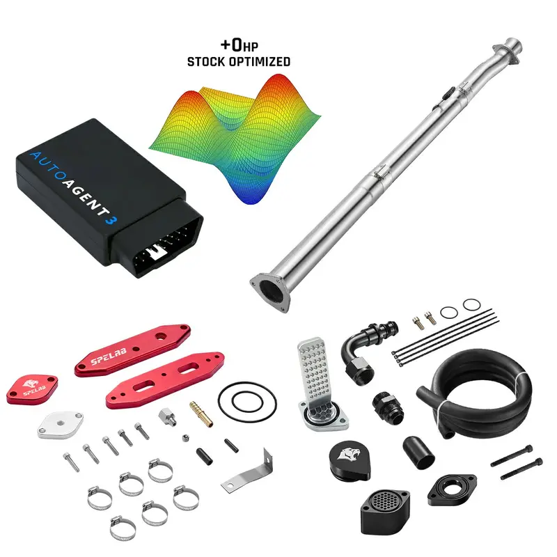 Dpf/Def/Egr/Ccv Delete For 2020-2024 Ford 6.7L Powerstroke F250 F350 F450 All-In-One Kit 18