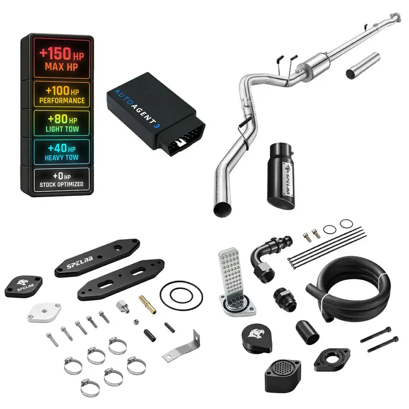 Dpf/Def/Egr/Ccv Delete For 2020-2024 Ford 6.7L Powerstroke F250 F350 F450 All-In-One Kit 9
