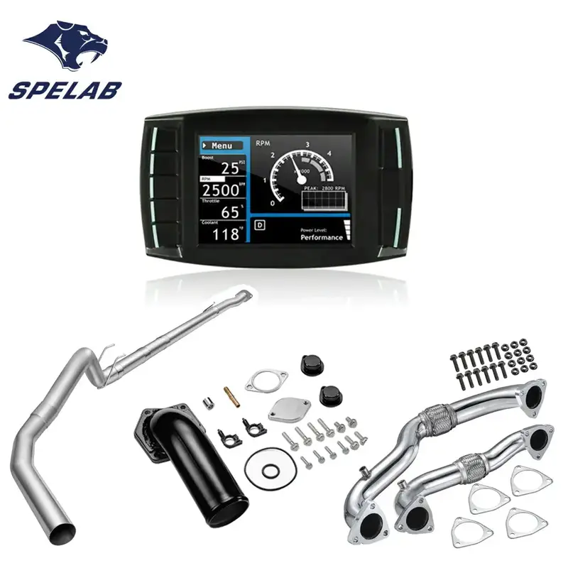 Dpf/Def/Egr/Up-Pipe 2008-2010 Ford 6.4L Powerstroke All-In-One Kit |Spelab 10