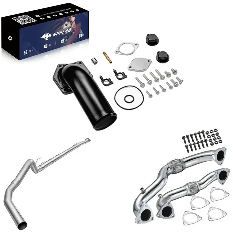 Dpf/Def/Egr/Up-Pipe 2008-2010 Ford 6.4L Powerstroke All-In-One Kit |Spelab 32